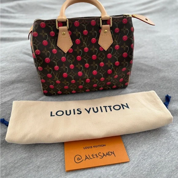 Spa Fresh 2005 Louis Vuitton Monogram Cherry Speedy 25 - Picture 1 of 16